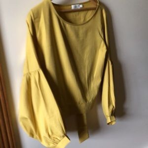 Long sleeve blouse